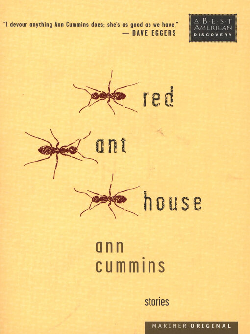 Title details for Red Ant House by Ann Cummins - Available